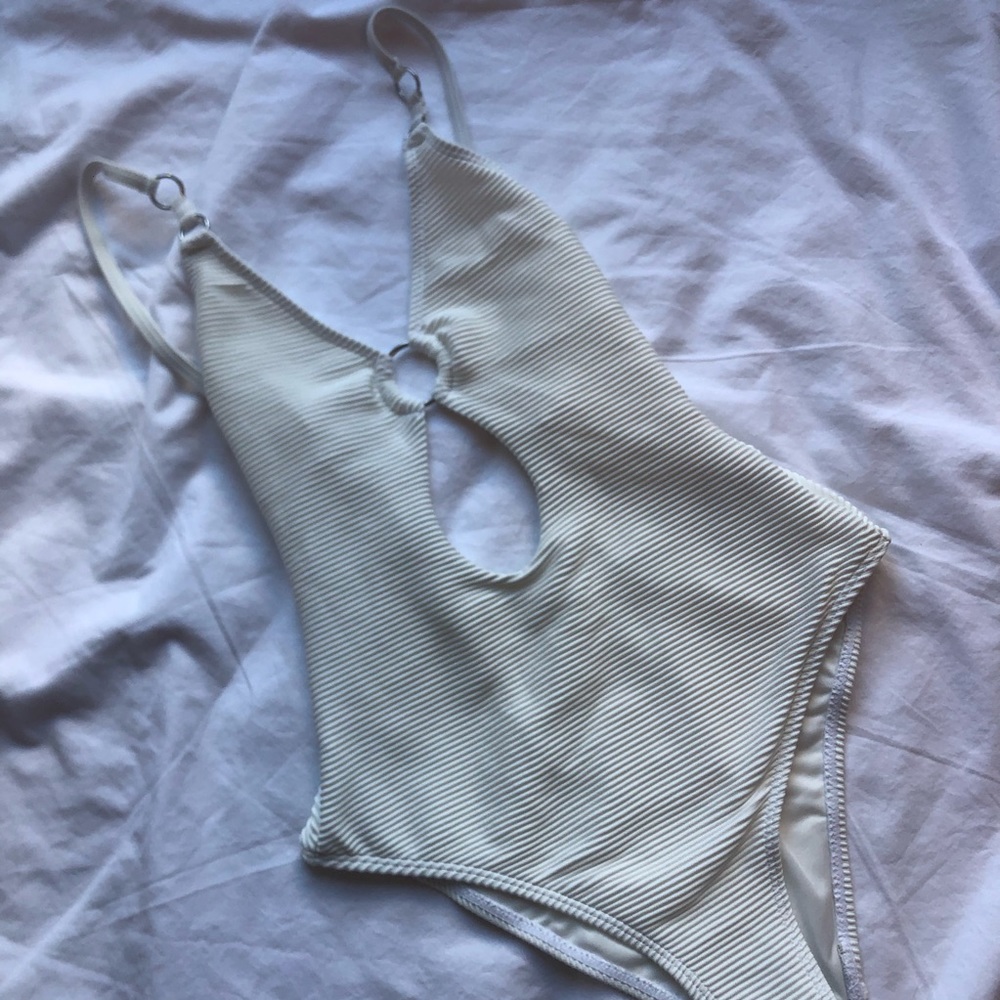 Topshop Cream One Piece
